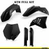 KIT NOIR EXC 2008-2011 PLASTIQUE 