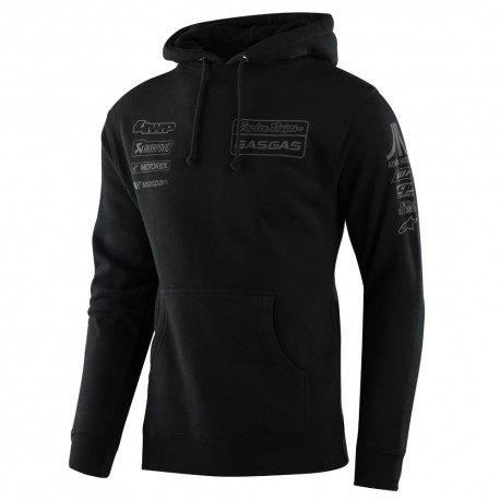 TLD TEAM PULLOVER HOODIE BLACK