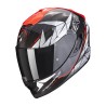 EXO-1400 CARBON AIR ARANEA Noir-Rouge fluo