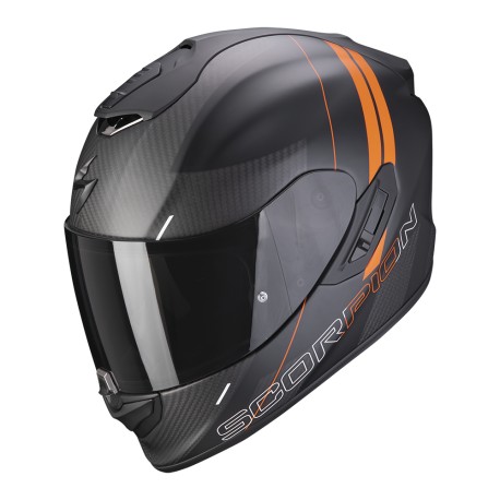 EXO-1400 CARBON AIR DRIK Noir mat-Orange