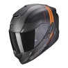 EXO-1400 CARBON AIR DRIK Noir mat-Orange