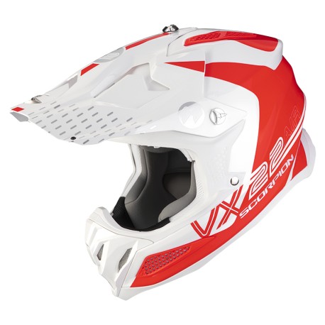 VX-22 AIR ARES Blanc-Rouge fluo