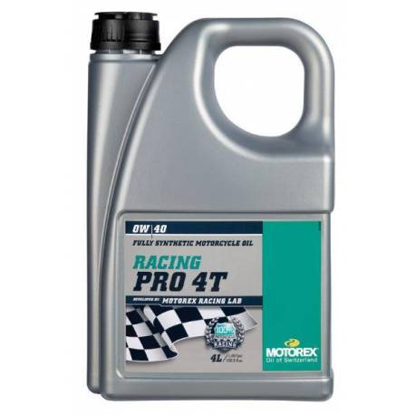 MOTOREX RACING PRO 4T 0W40 4L