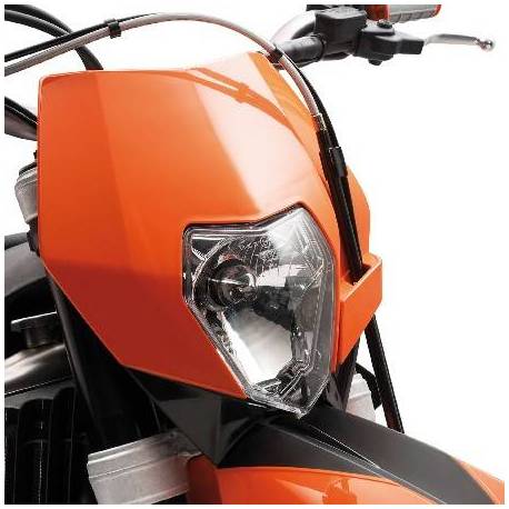 Plaque phare type KTM EXC 2017 orange – Pièce moto 50cc, 125cc