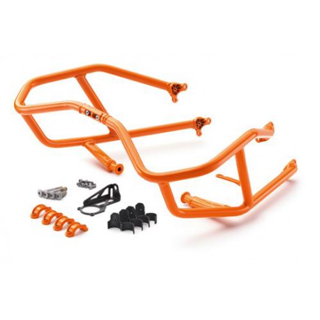 Barres de protection orange